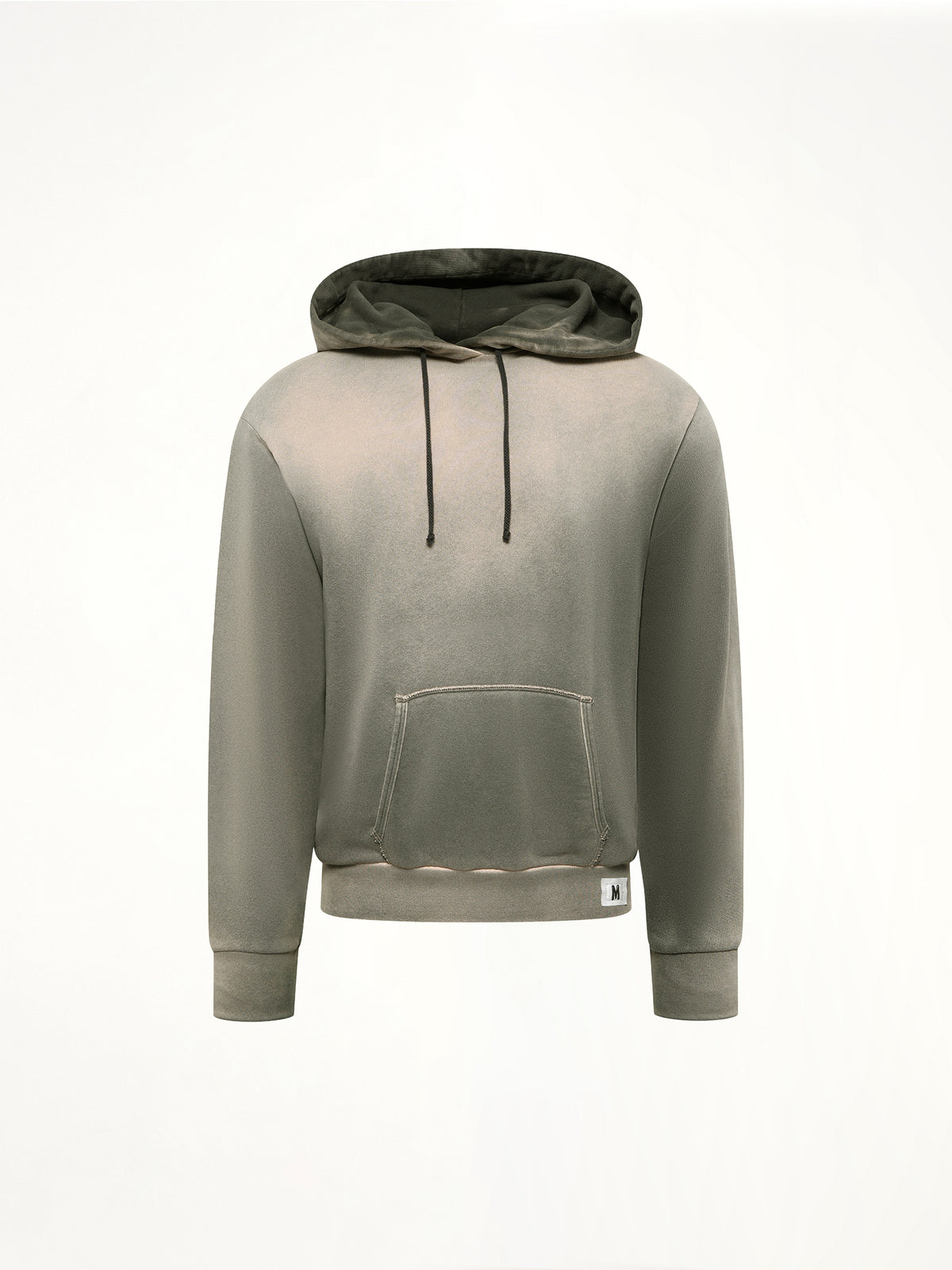 Overdyed Hoodie in Khaki