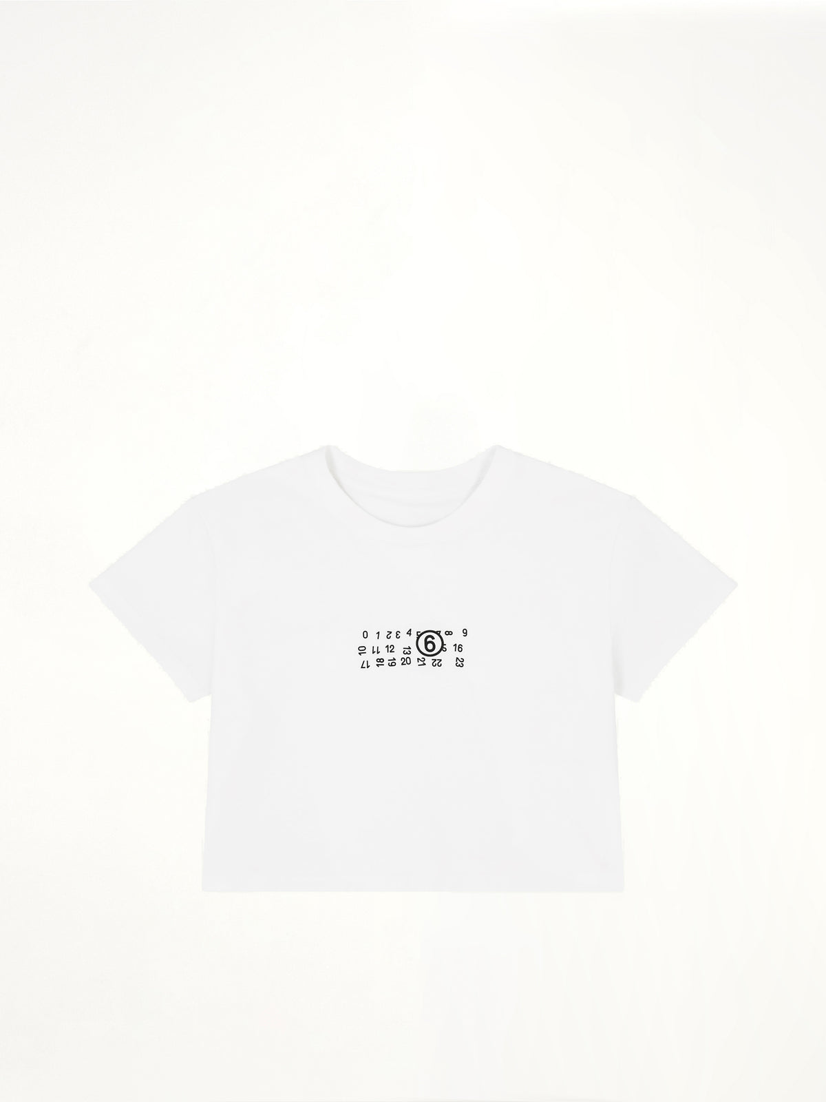 MM6 Logo T-Shirt in Off White
