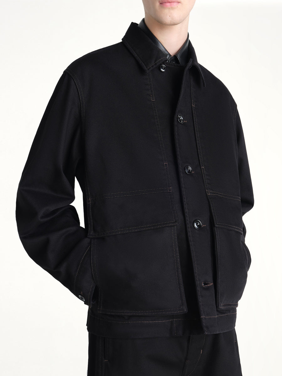 Boxy Jacket in Black