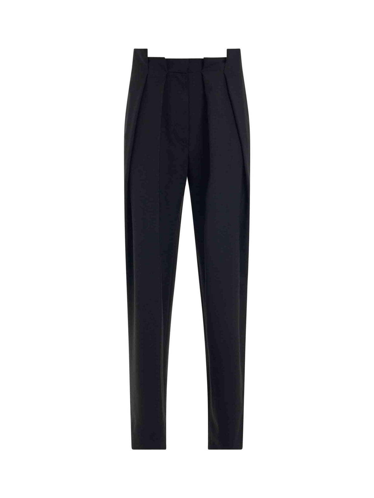 Ablohland Wool Paperbag Pants in Black