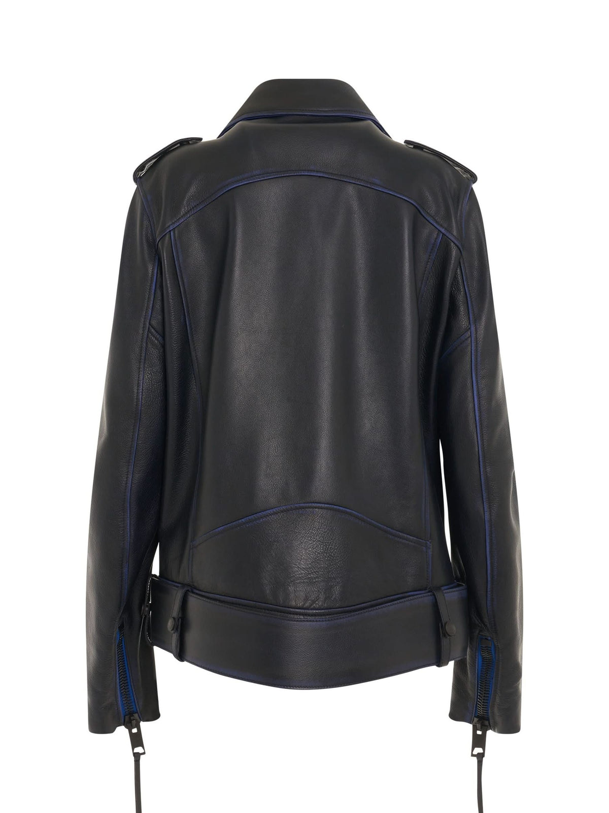 Vintage Oversize Leather Biker Jacket
