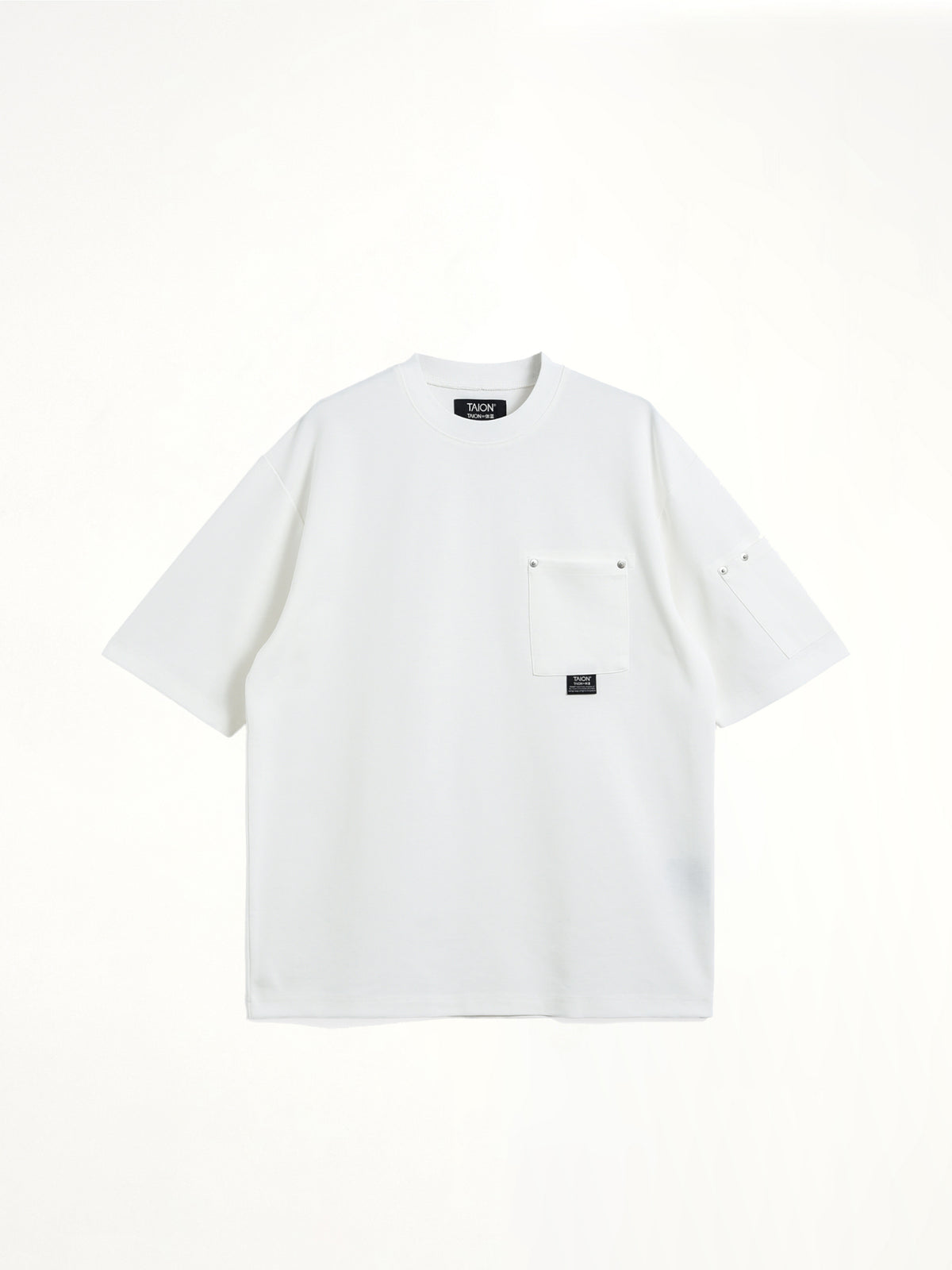 Work Libet Pocket T-Shirt in White
