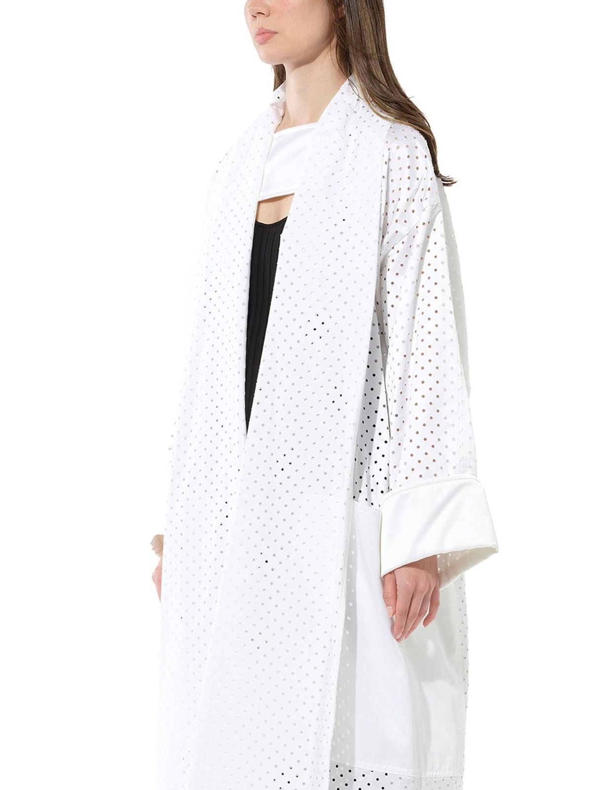 Coat in White