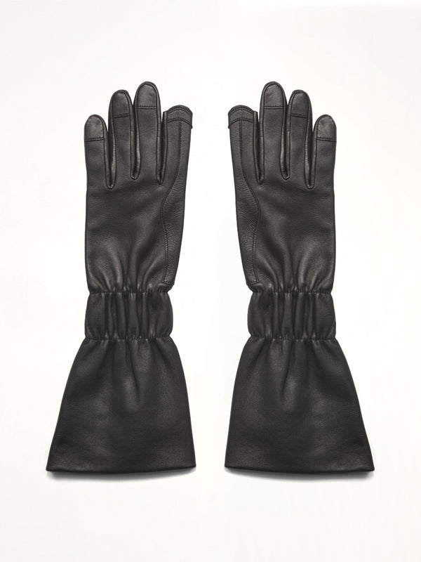 Cuffed Gloves in Black
