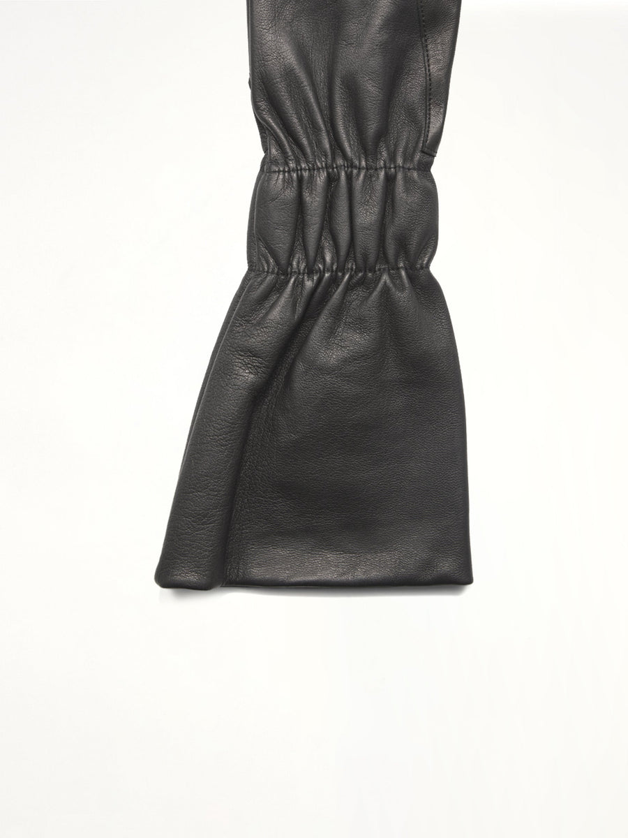 Cuffed Gloves in Black