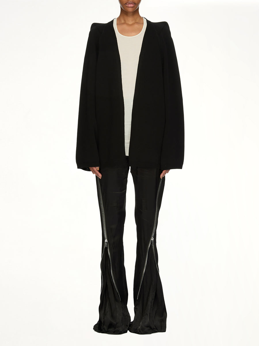 Con V Top in Black