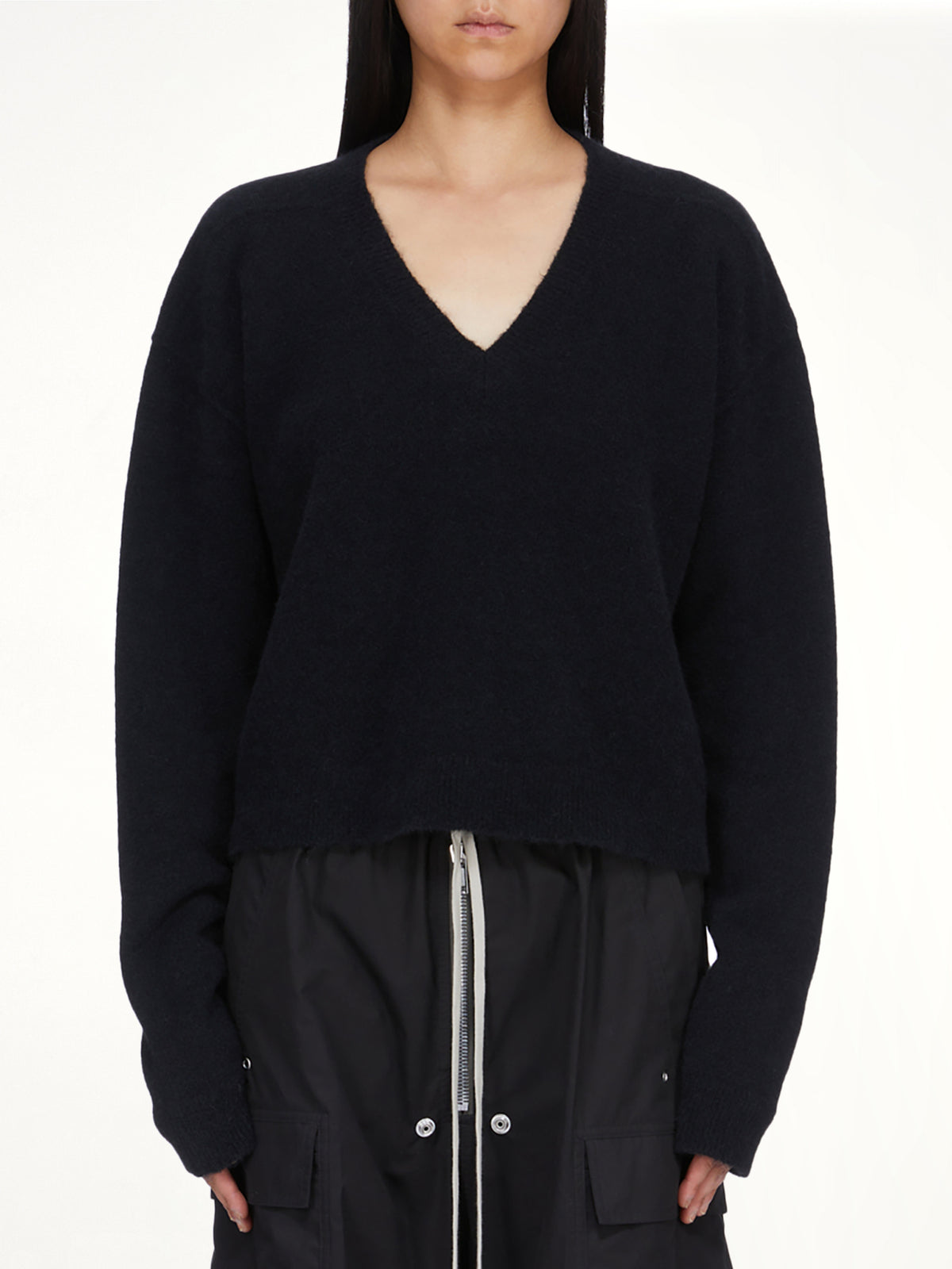 Tommy V Neck in Black