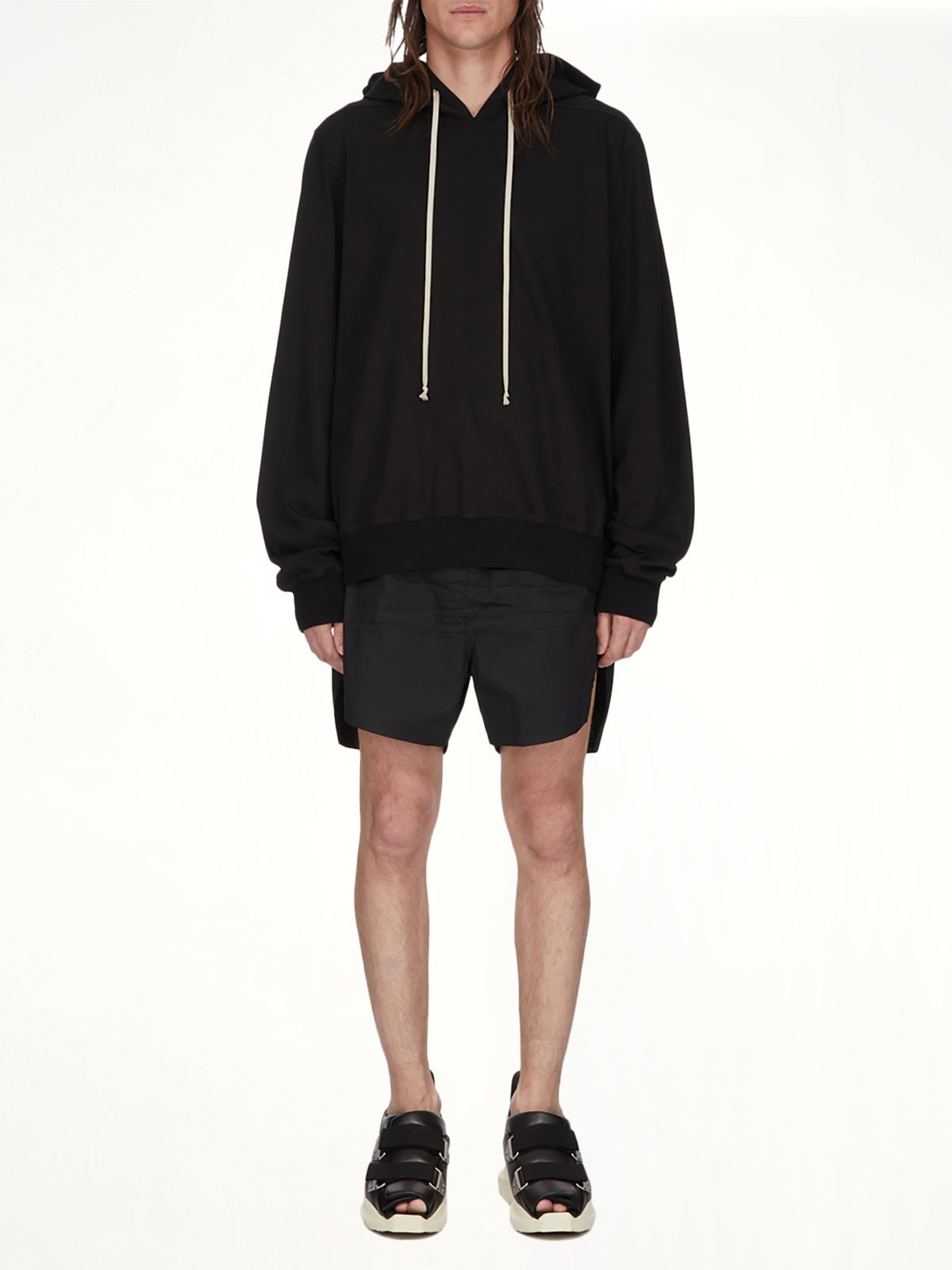 Pullover Hoodie in Black