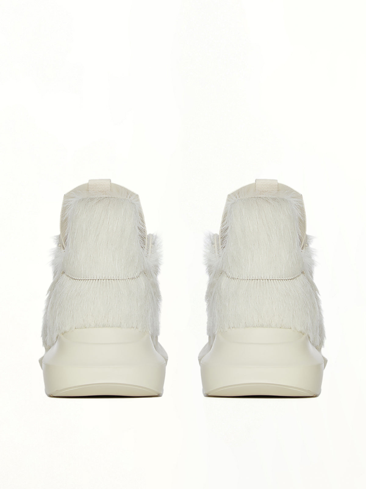 Fur Geth Runner in Milk/Milk/Milk | RICK OWENS