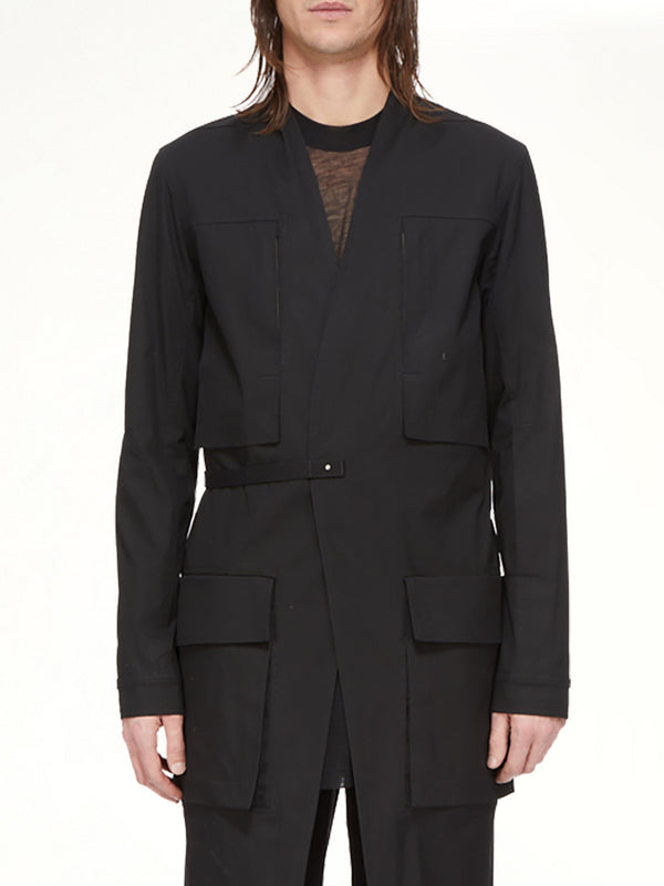 Lab Coat in Black