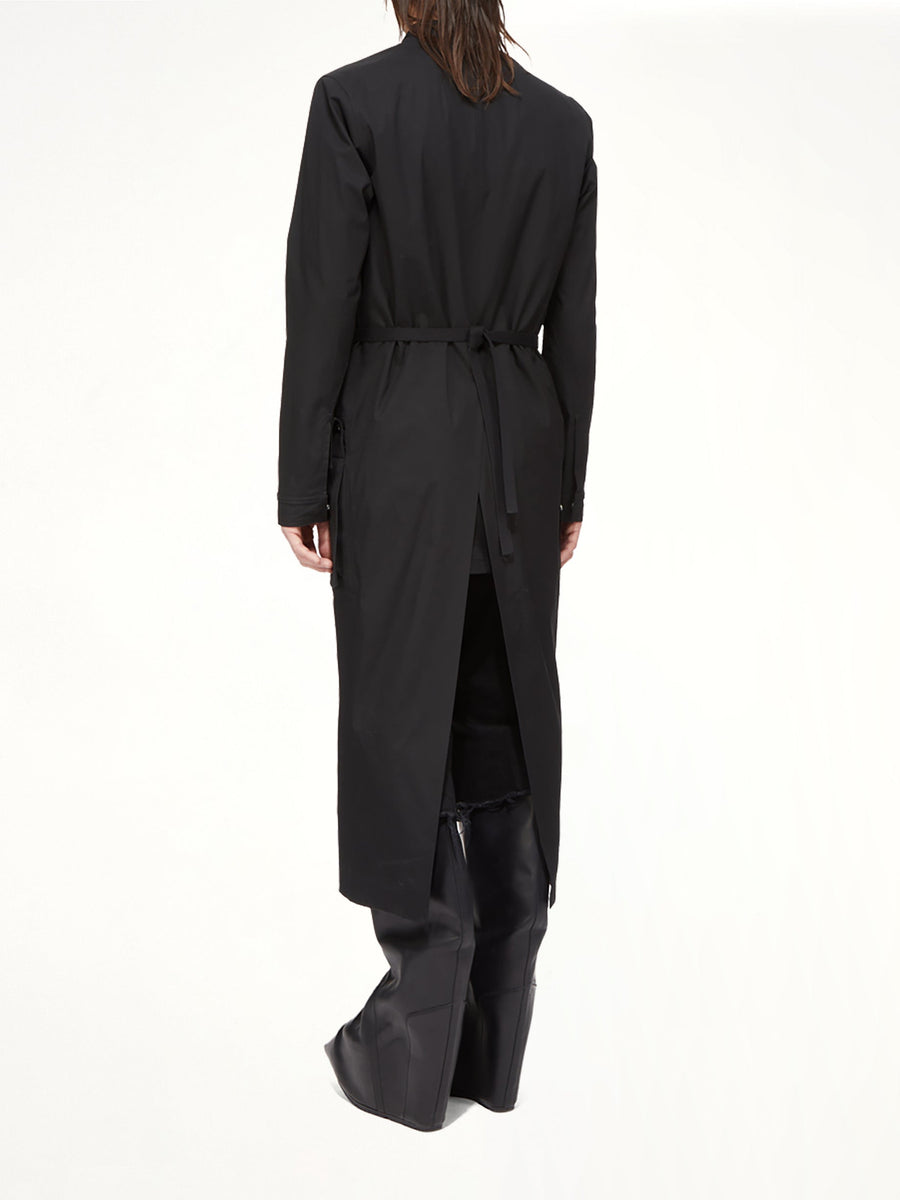 Lab Coat in Black