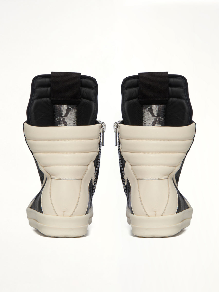 Geobasket in Black/Milk | RICK OWENS