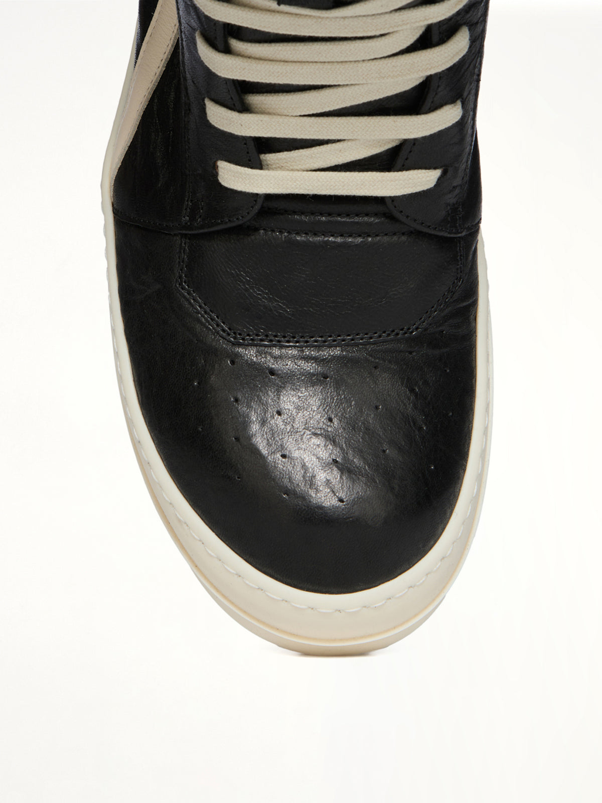 Geobasket in Black/Milk | RICK OWENS