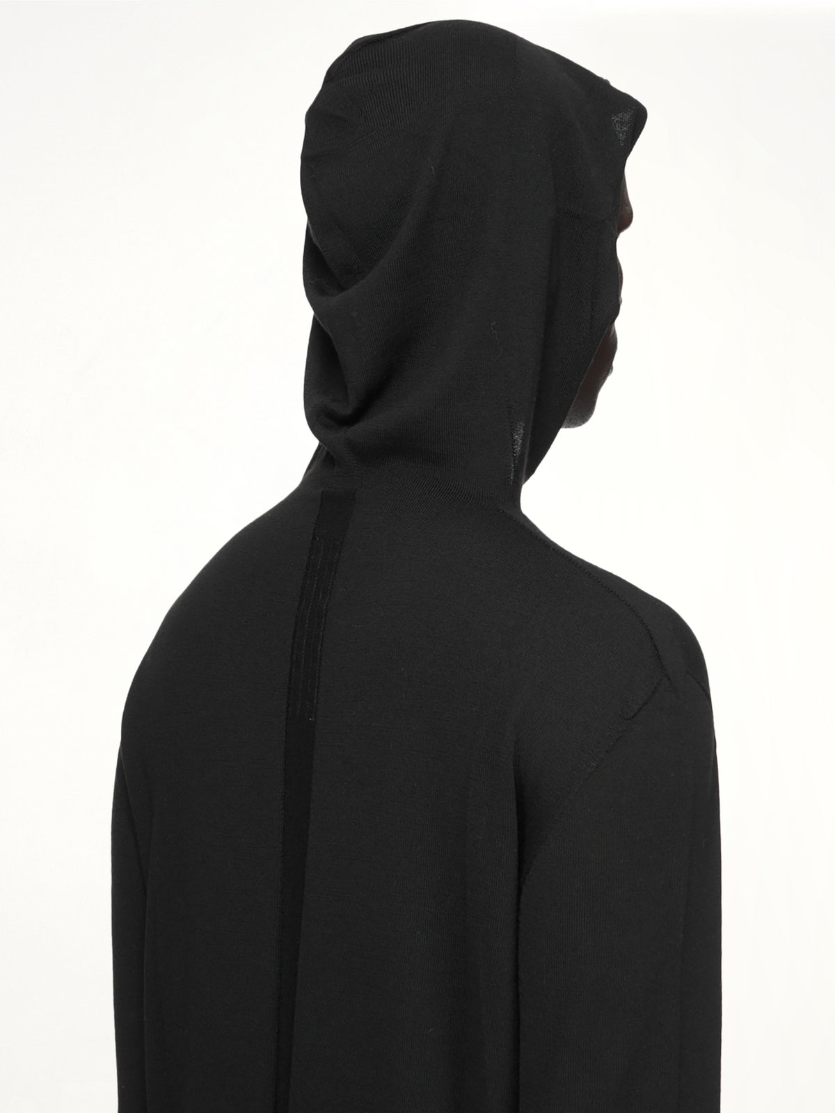 Oversized LS Hoodie in Black