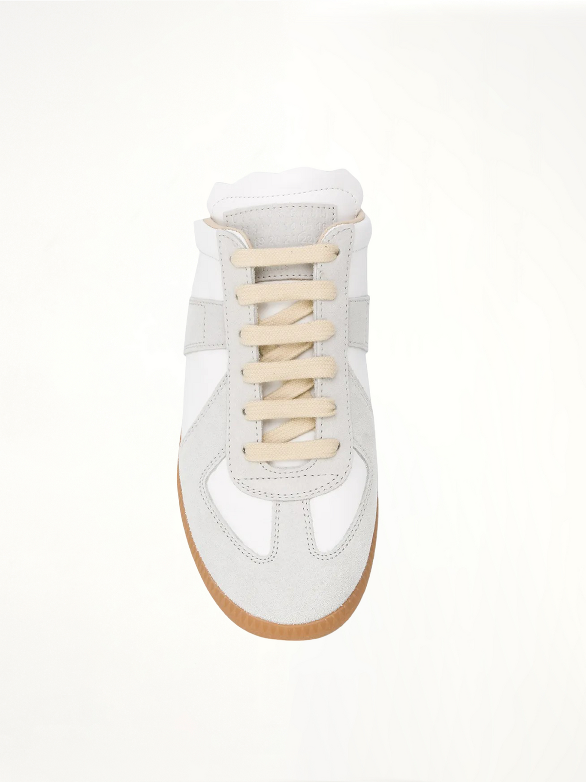 Replica Open Back Sneakers in White