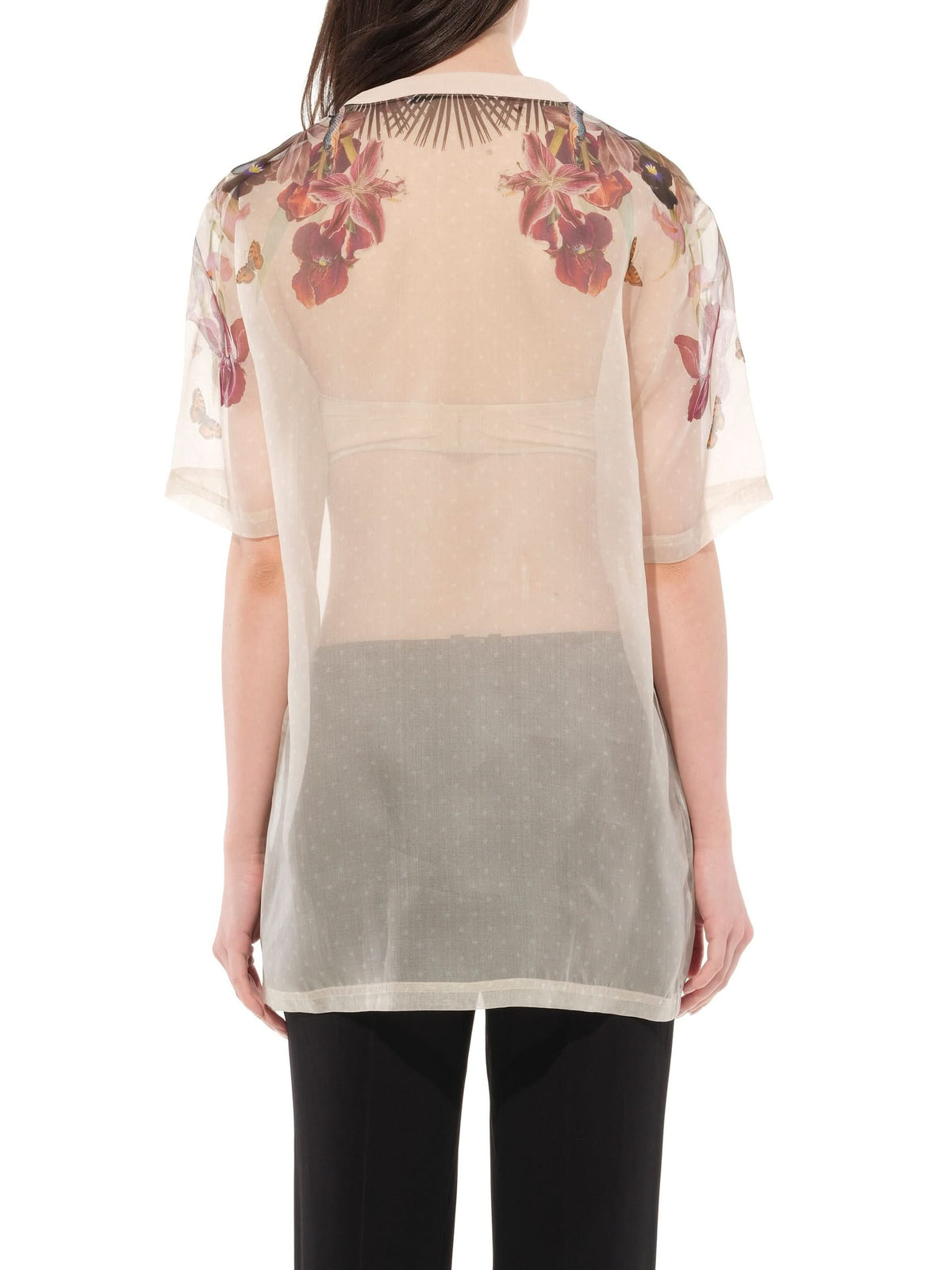 Silk Top in Pink