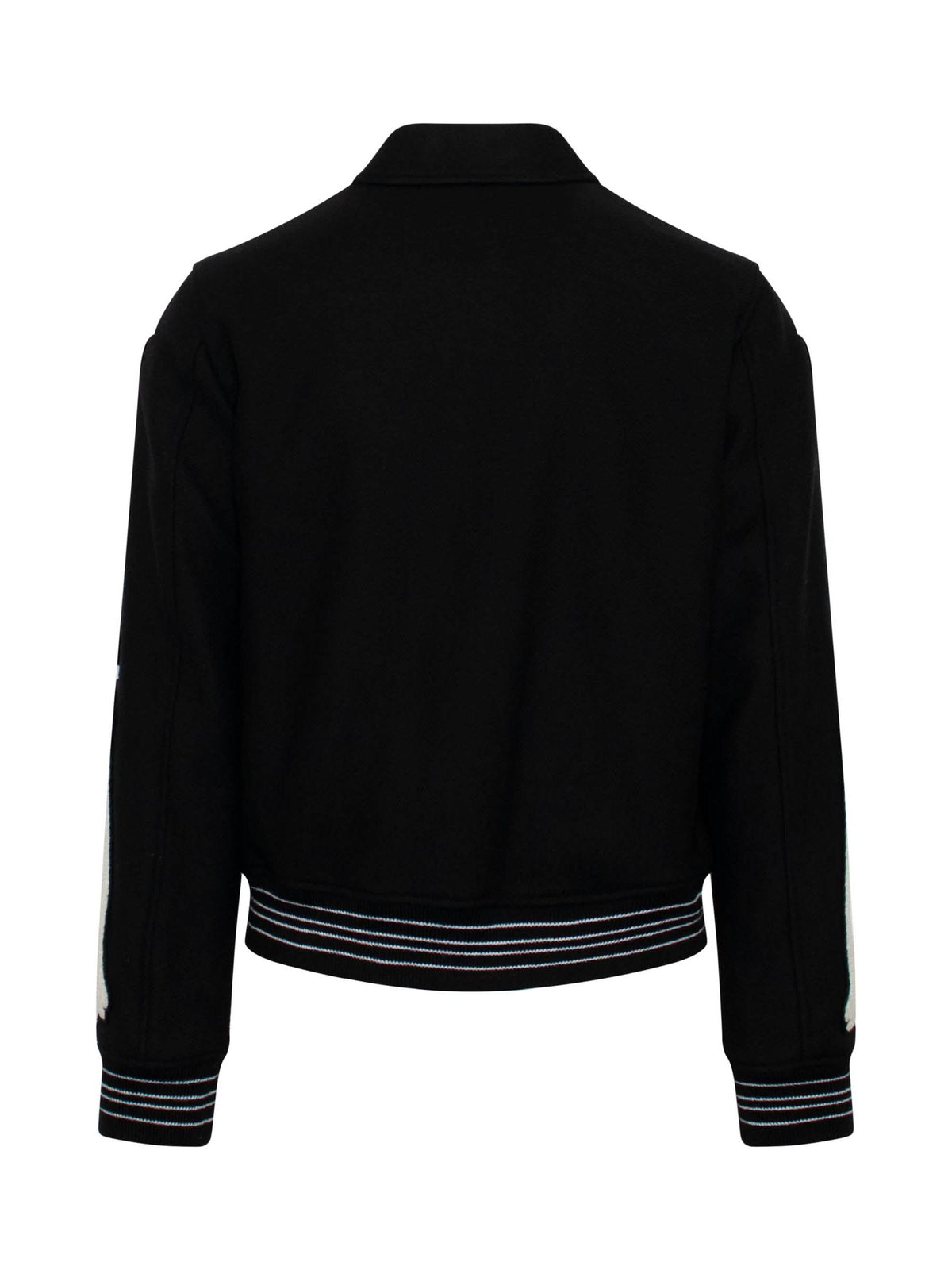 Amiri Bones Varsity Jacket in Black