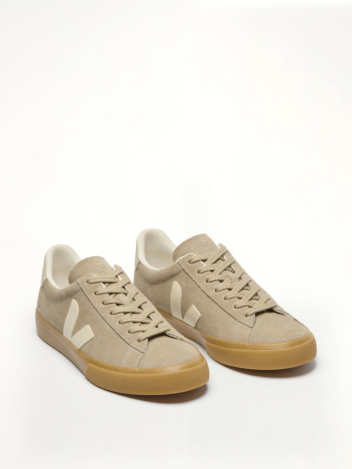 Campo Suede Sneaker in Taupe/Natural