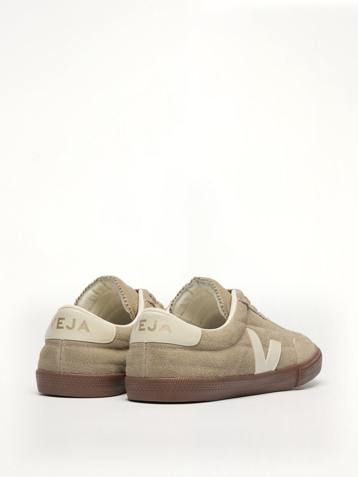 Paneka Suede Sneaker in Taupe/Pierre