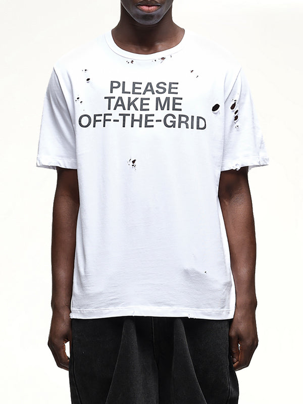 Wald Off-Grid T-Shirt in White
