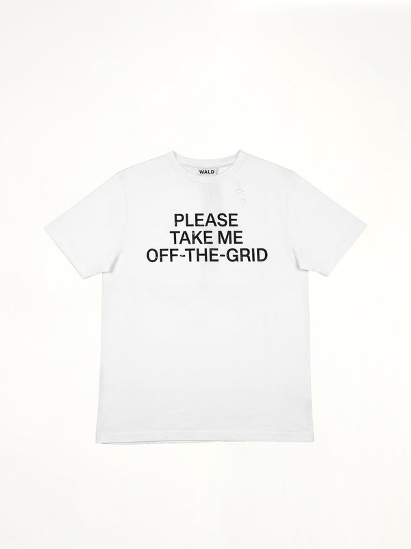 Wald Off-Grid T-Shirt in White
