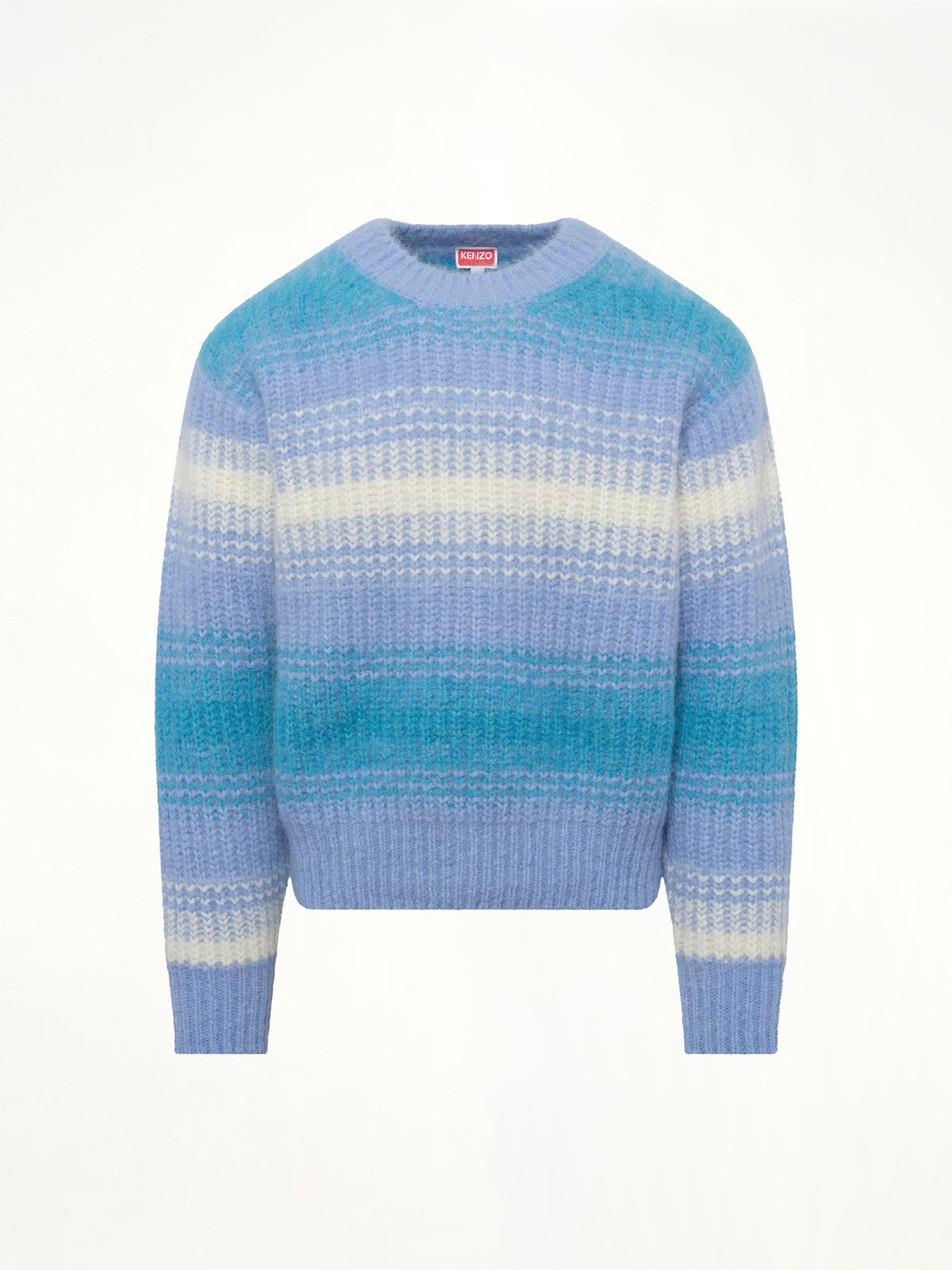 Kenzo Speed Stripe Jumper in Light Blue