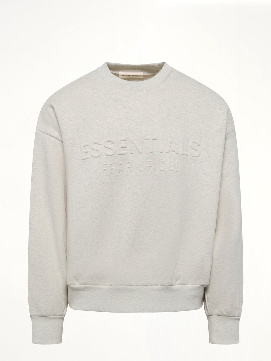 Classic Crewneck Sweatshirt in Oatmeal Heather