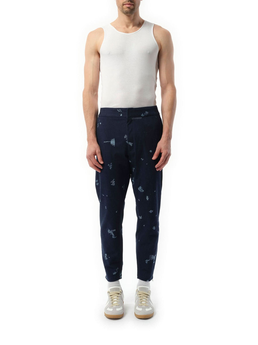 EMB Sweatpants in Blue