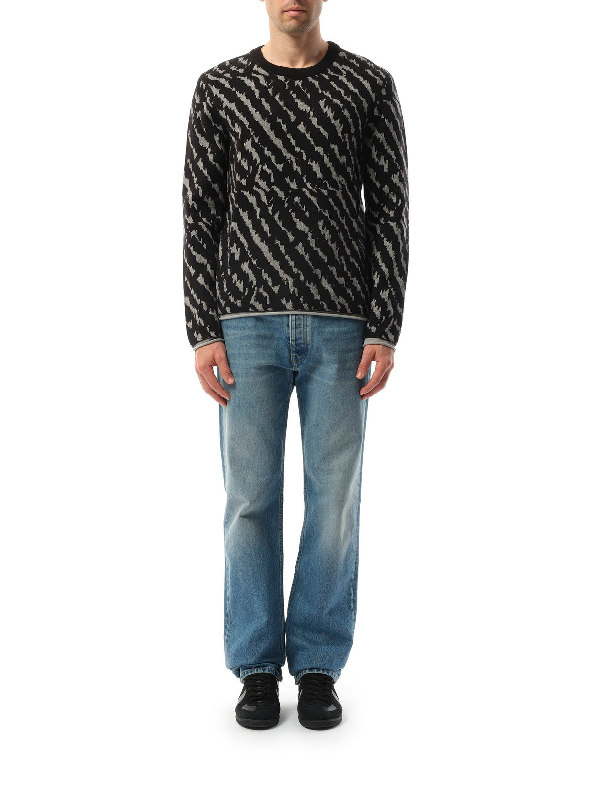 Animal Jacq Knitwear in Black