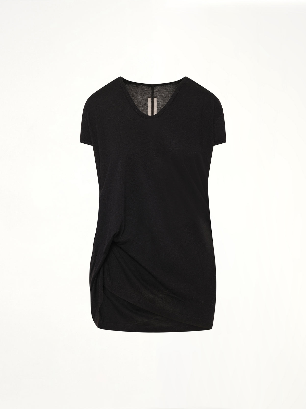 Hiked T in Black