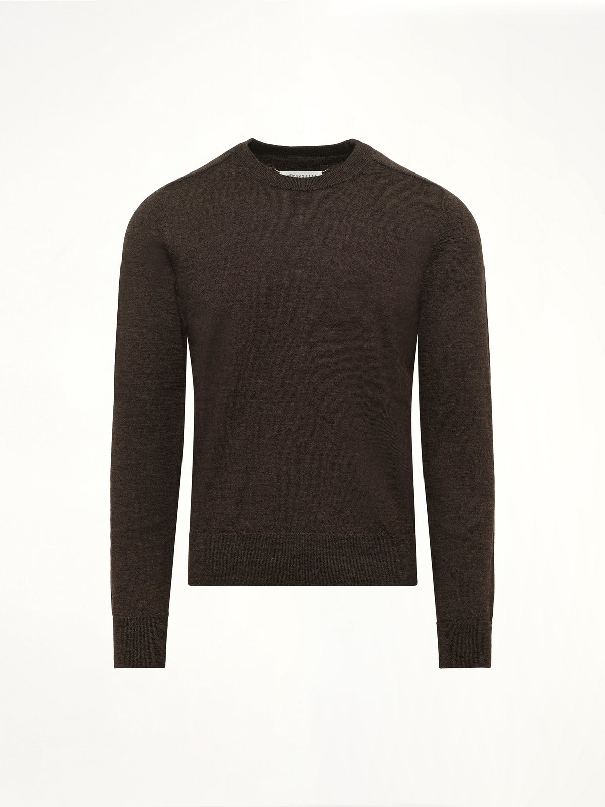 Gauge 12 Knit Sweater in Dark Brown