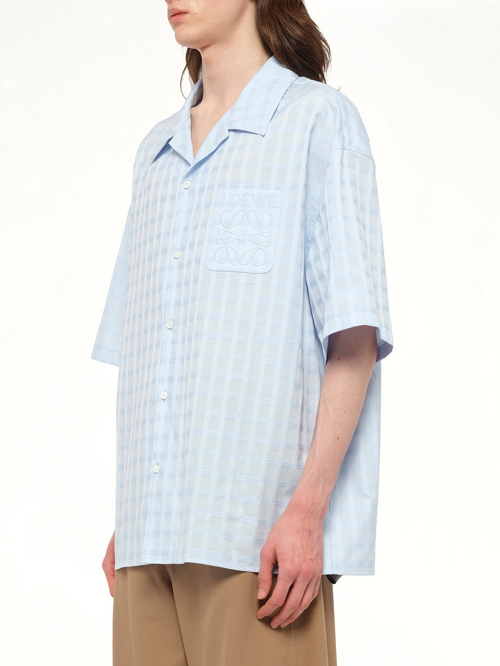 Short Sleeve Shirt in Light Blue