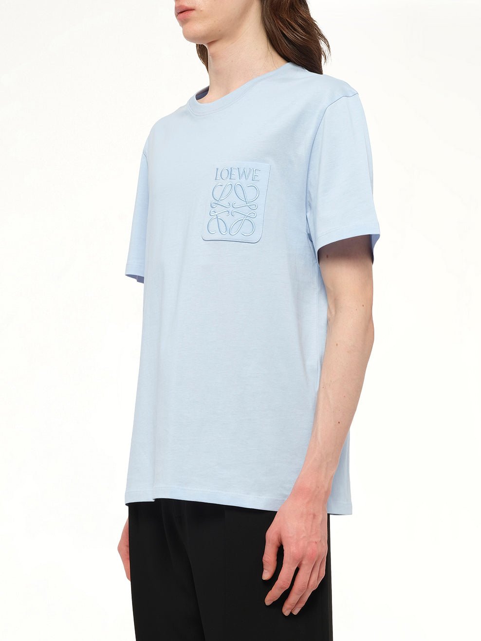 Relaxed Anagram T-Shirt in Sky Blue