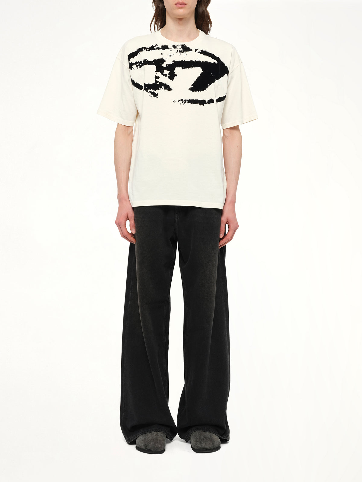 T-BOXT-N14 T-Shirt in White