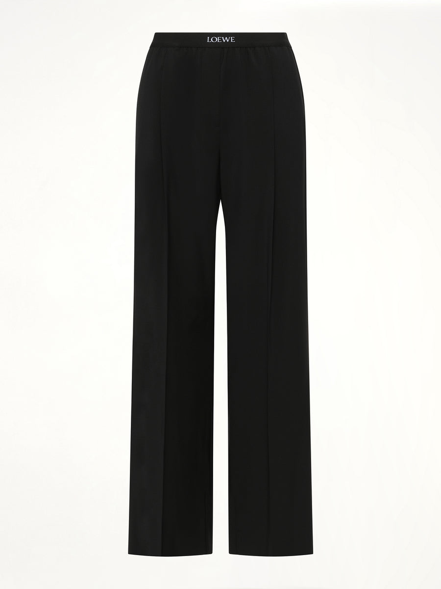 Waistband Trouser in Black