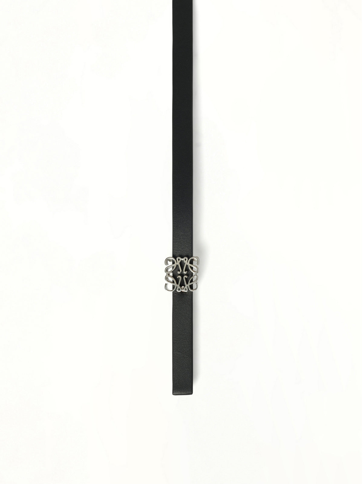 Anagram Cube Rev 1cm Belt in Black/Tan