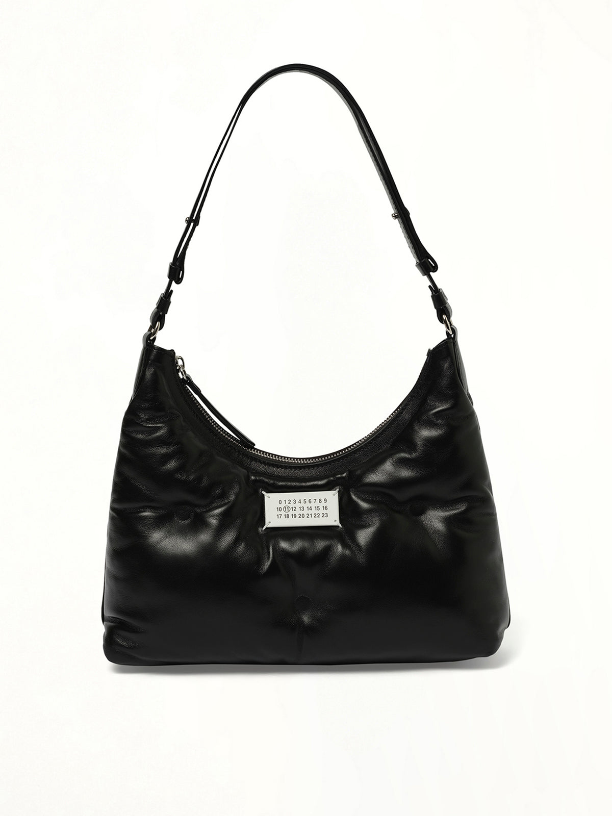Small Glam Slam Hobo Bag in Black