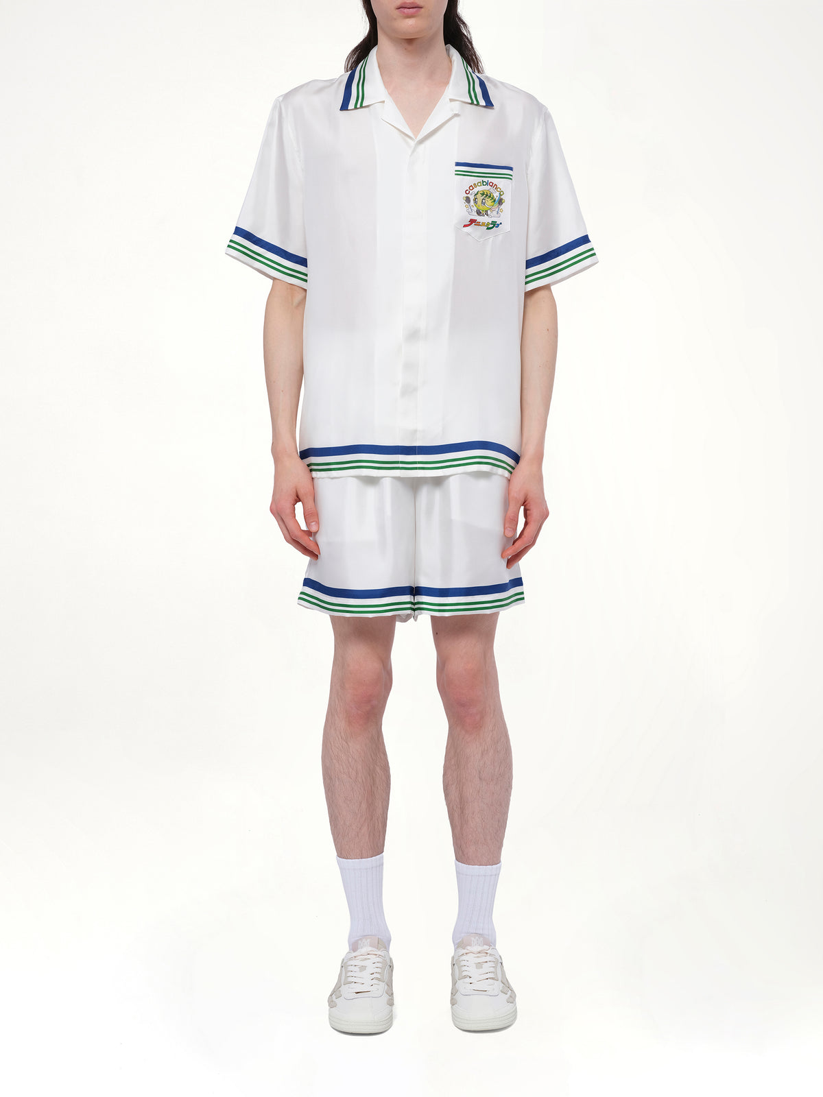 Kawaii Tennis Boy Shirt in Multicolour