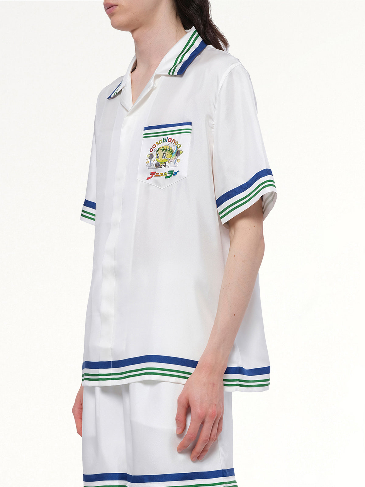 Kawaii Tennis Boy Shirt in Multicolour