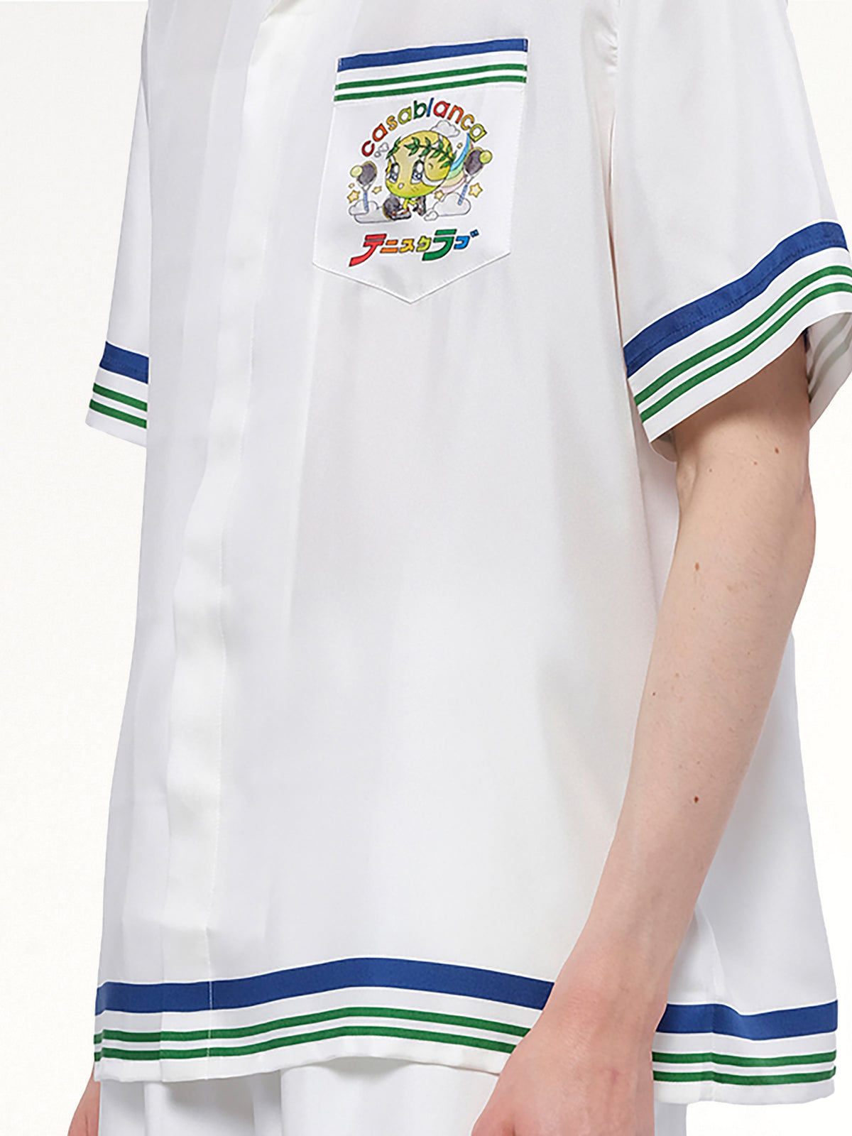 Kawaii Tennis Boy Shirt in Multicolour