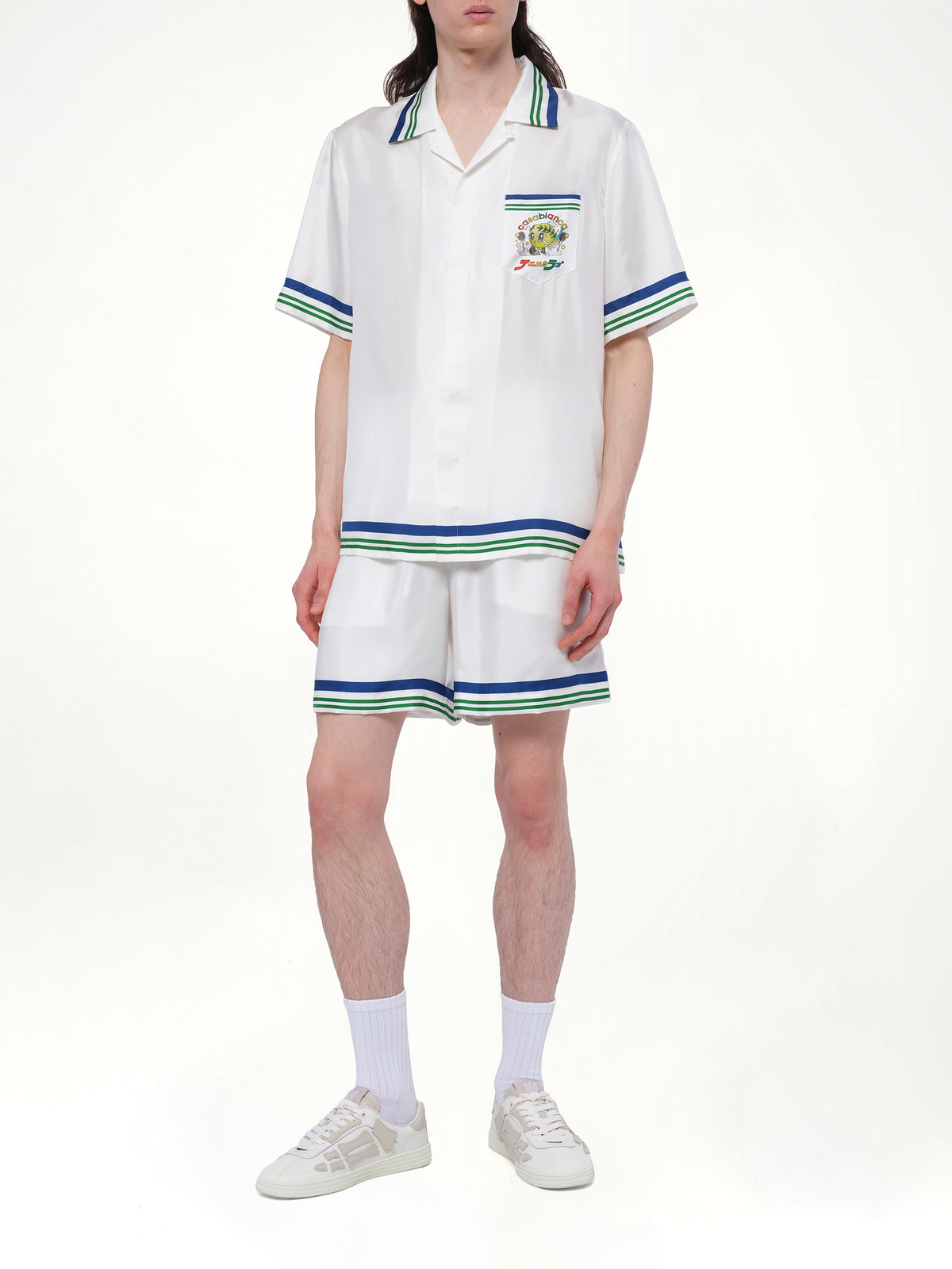 Kawaii Tennis Boy Shirt in Multicolour