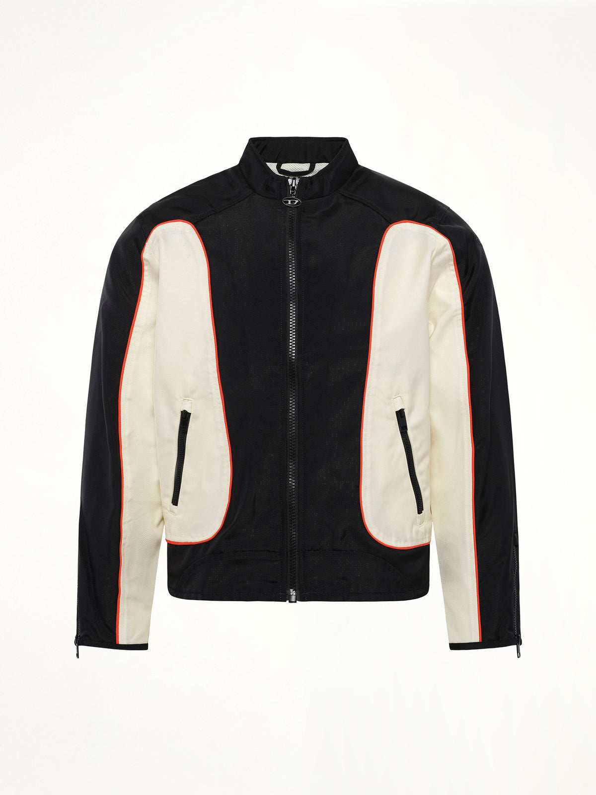 J-BLINK-WRD Jacket in Black/White