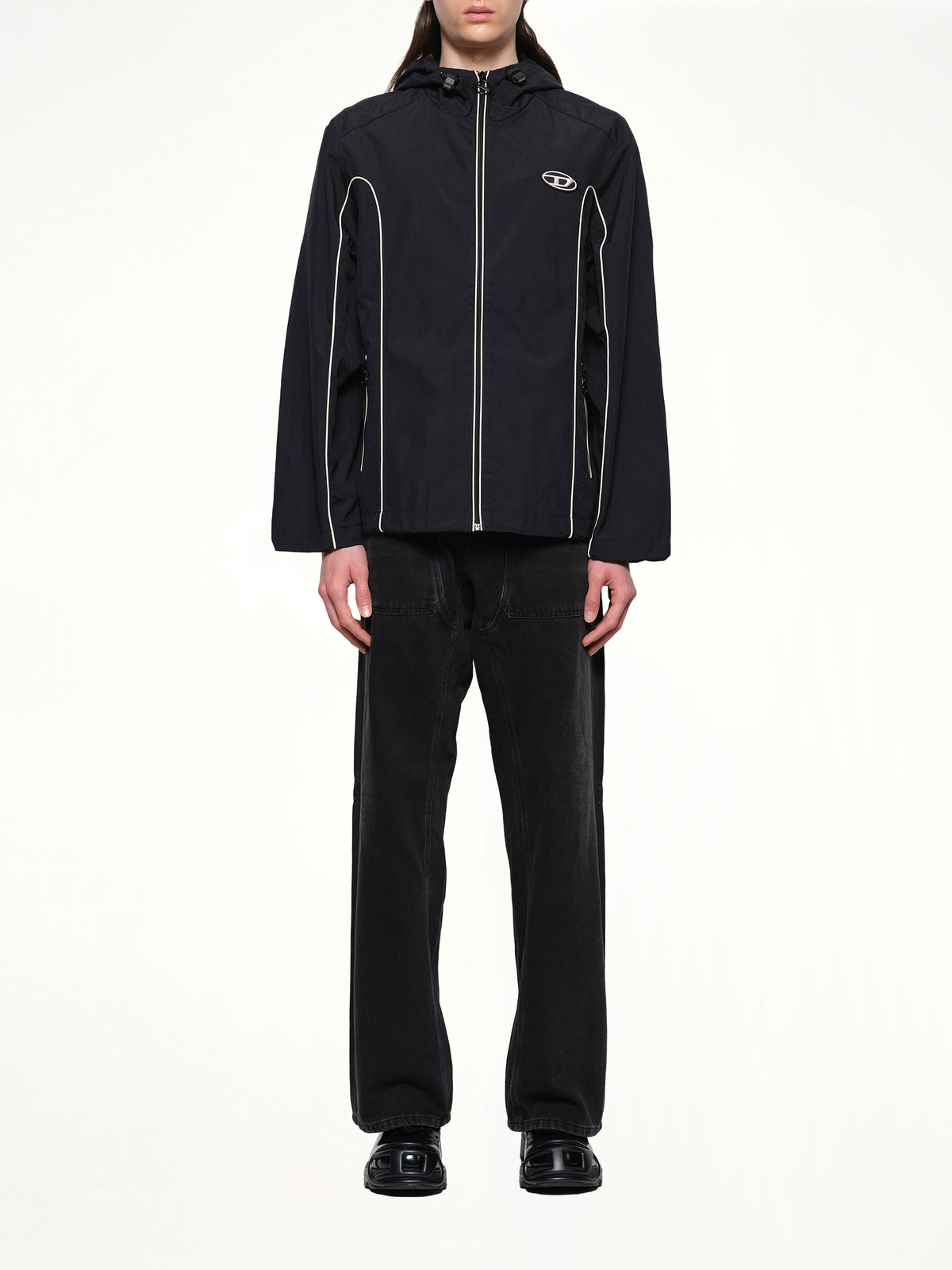 J-HIVES Windbreaker in Black