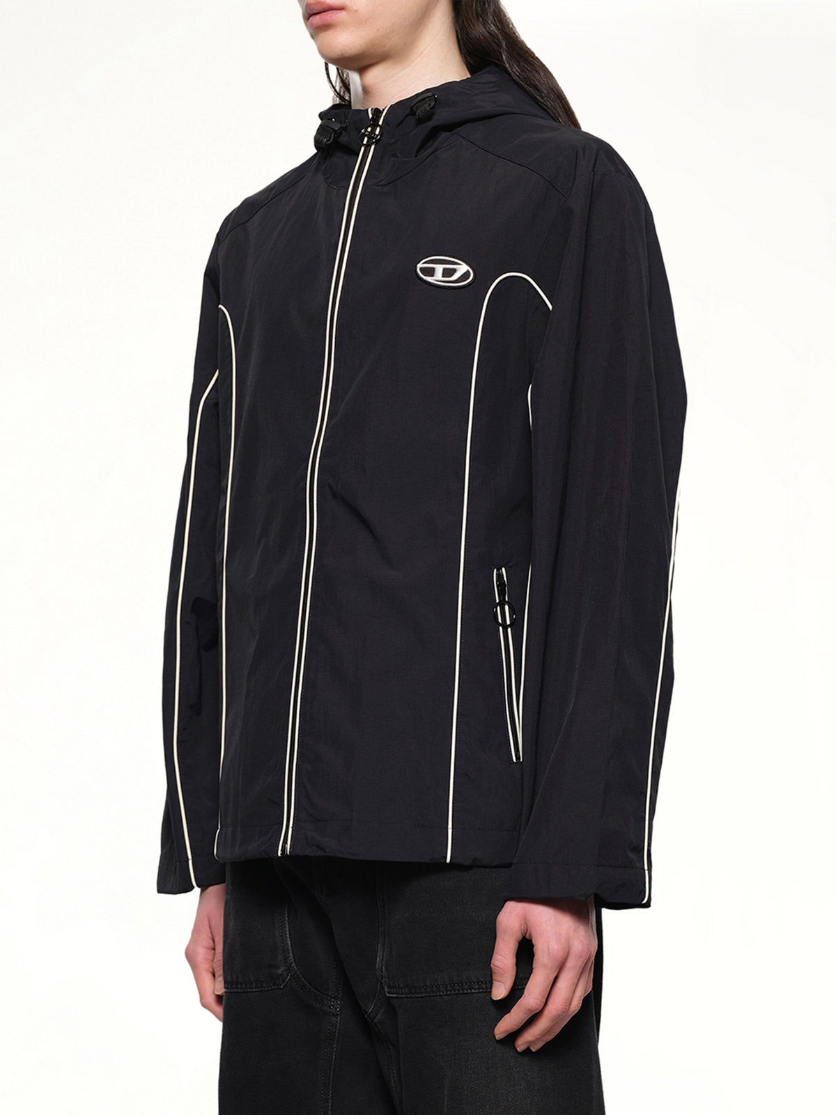 J-HIVES Windbreaker in Black