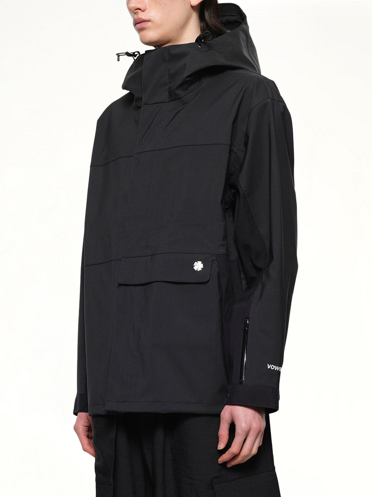 Shell Jacket in Black