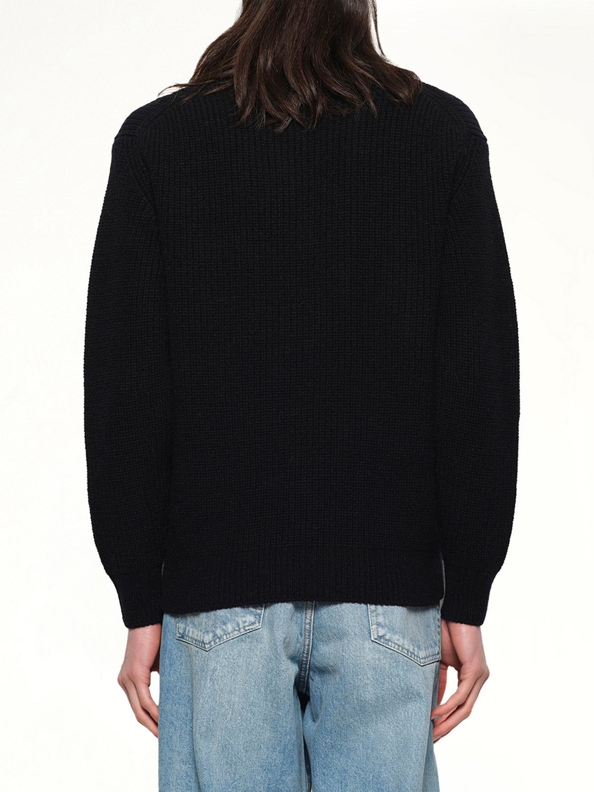 Baby Alpaca Knit in Black