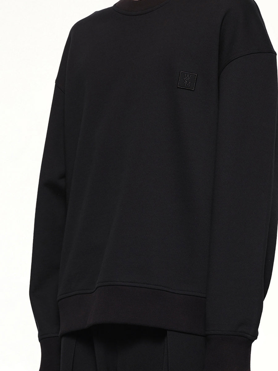 City Graphic Sweatshirt in Black