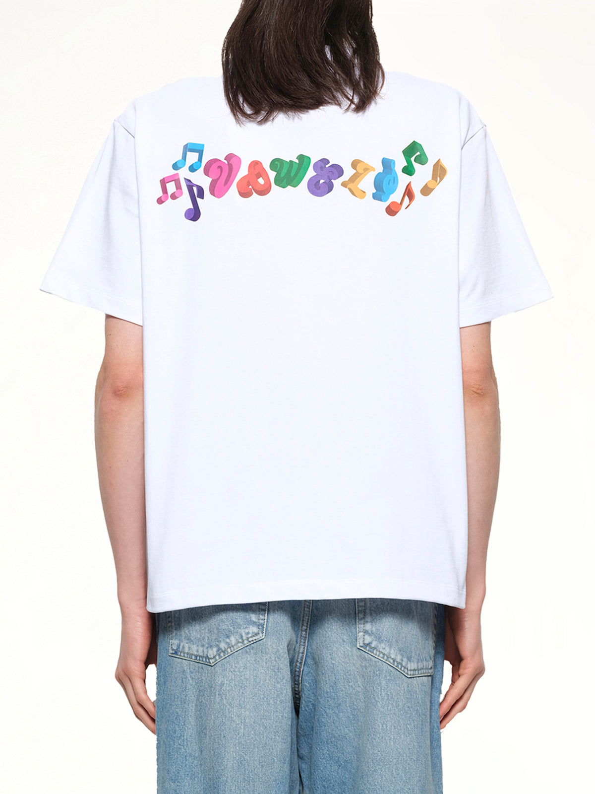 3D T-Shirt in White