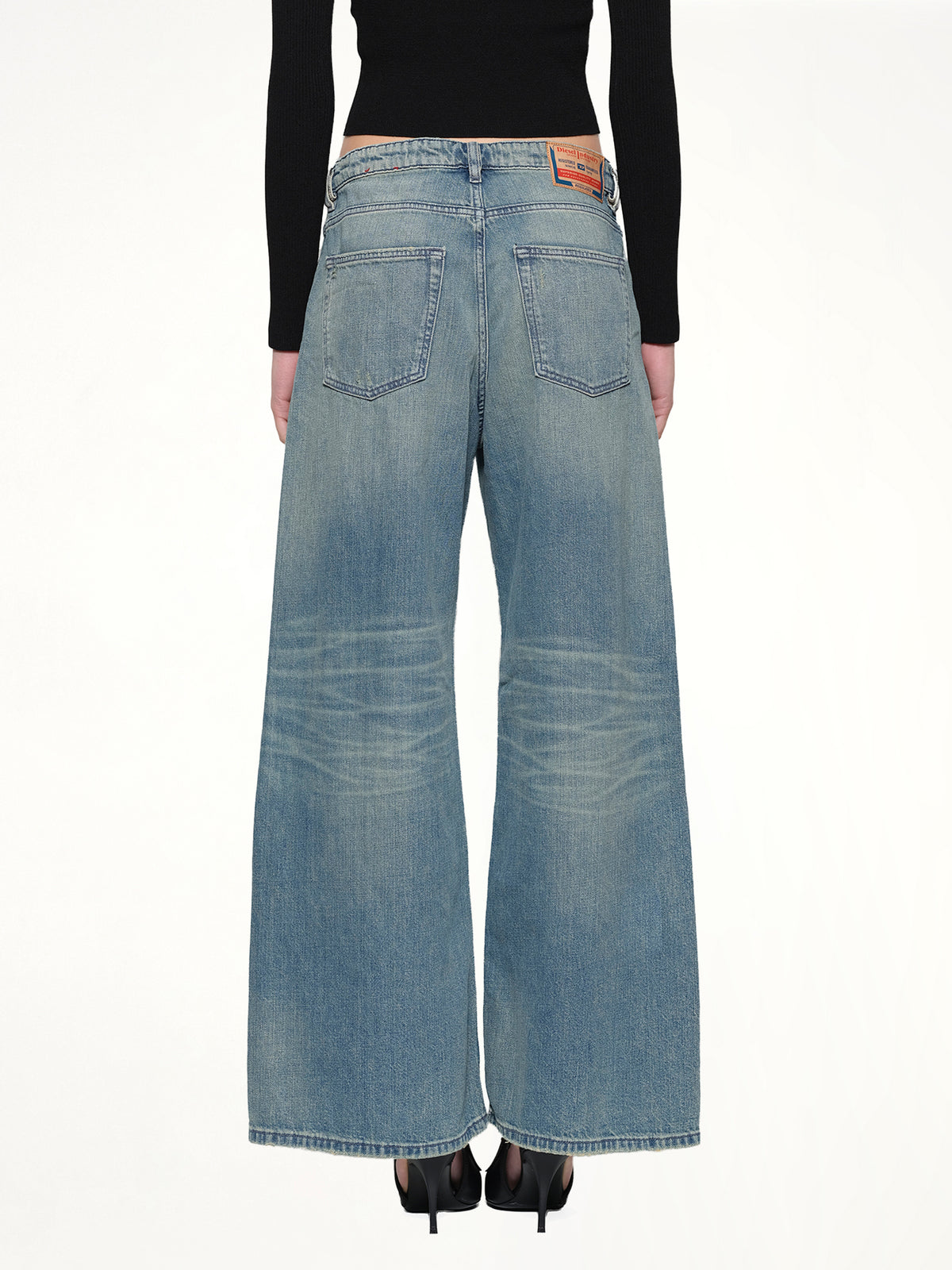 1996 D-SIRE Wide Jeans in Light Blue