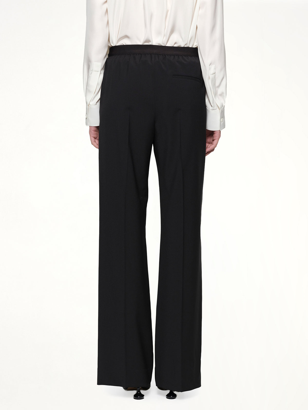 Waistband Trouser in Black